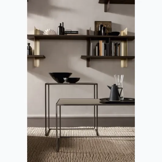 Rectangular Narciso coffee table by Cantori.