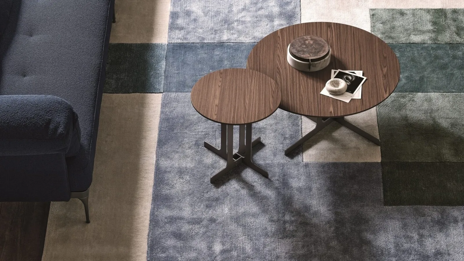 Round coffee table Nell by Ditre Italia