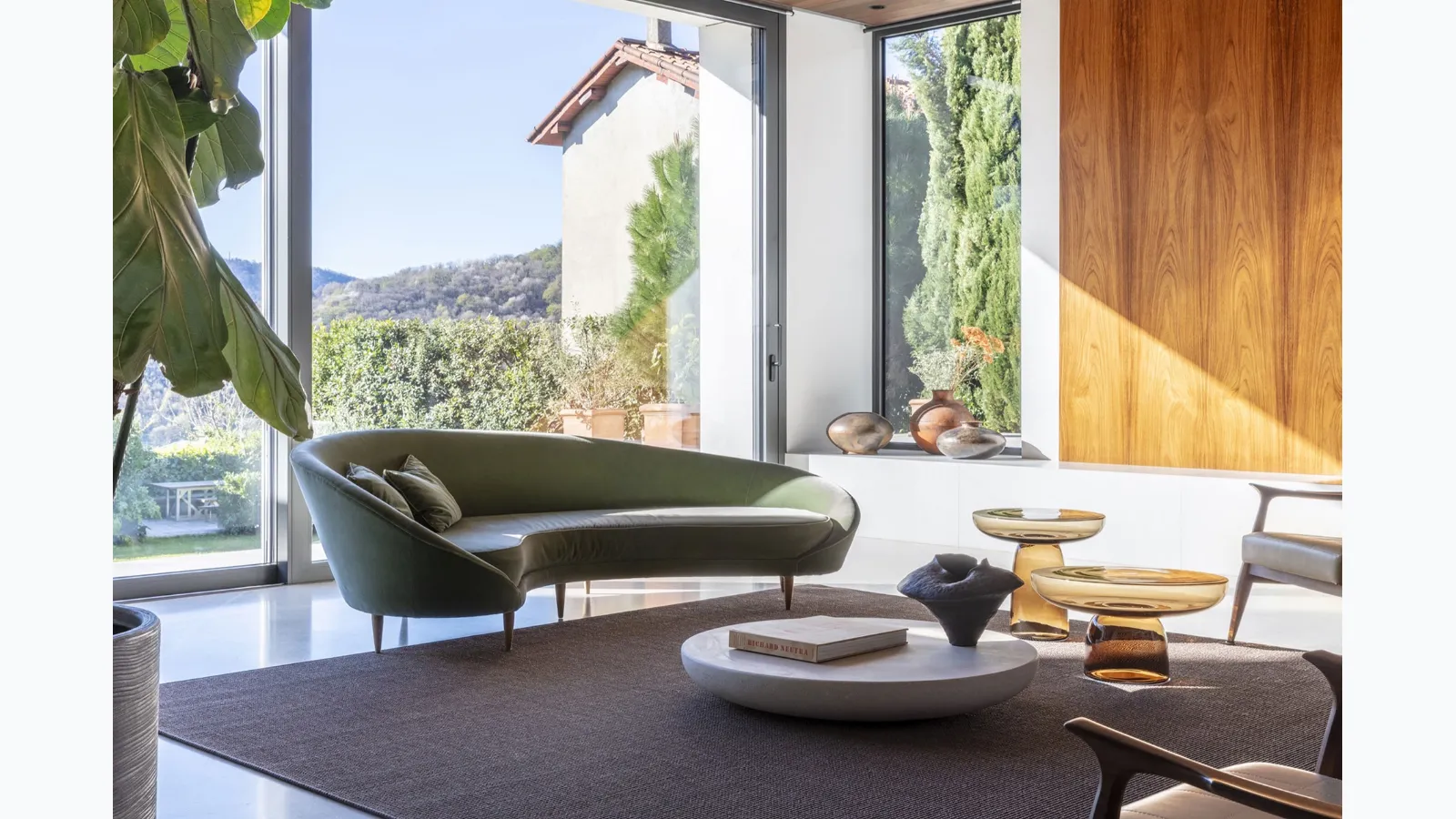Olo Glass Coffee Table by Mogg