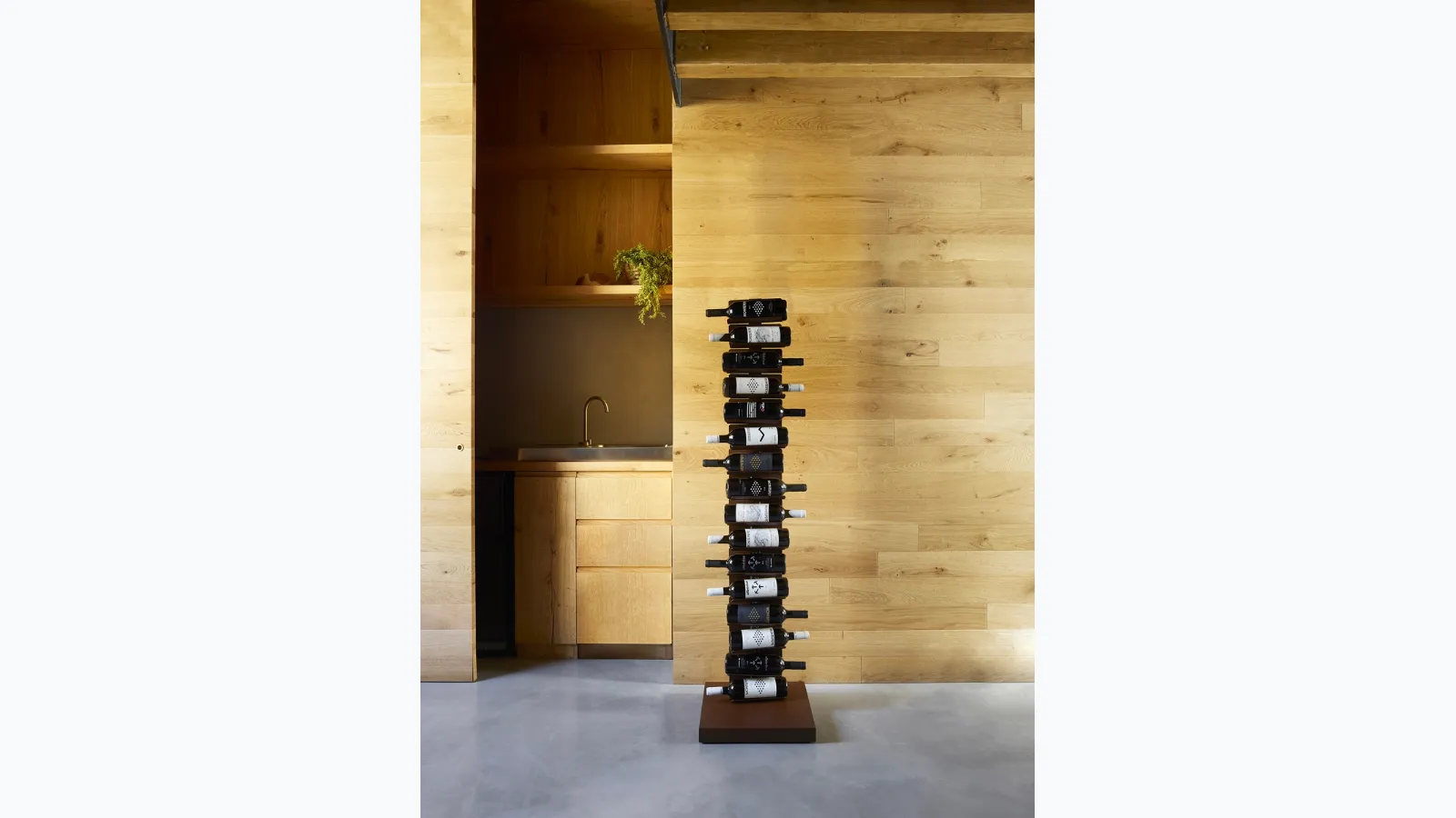 Ptolomeo Wine Bottle Container by Opinion Ciatti.