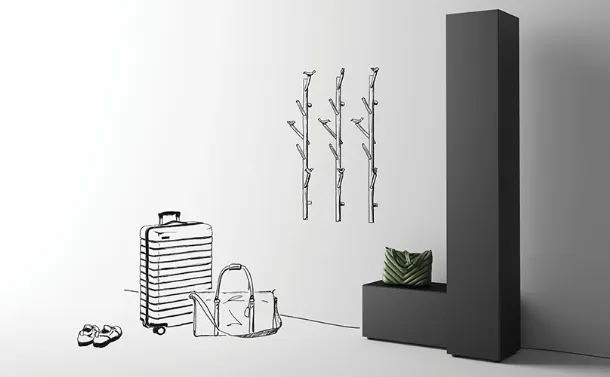Mobile Container Rule by Minotti Italy