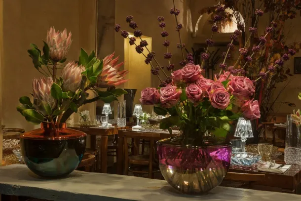 Shibuya vase in Kartell's plexiglass