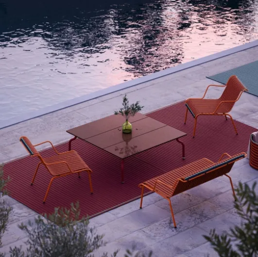 South lava stone coffee table by Magis