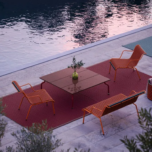 Outdoor polyolefin carpet South by Magis