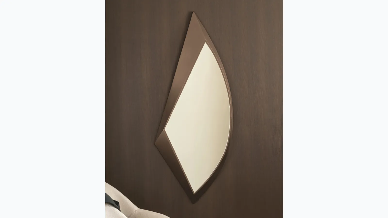 Avion mirror with metal frame by Riflessi.