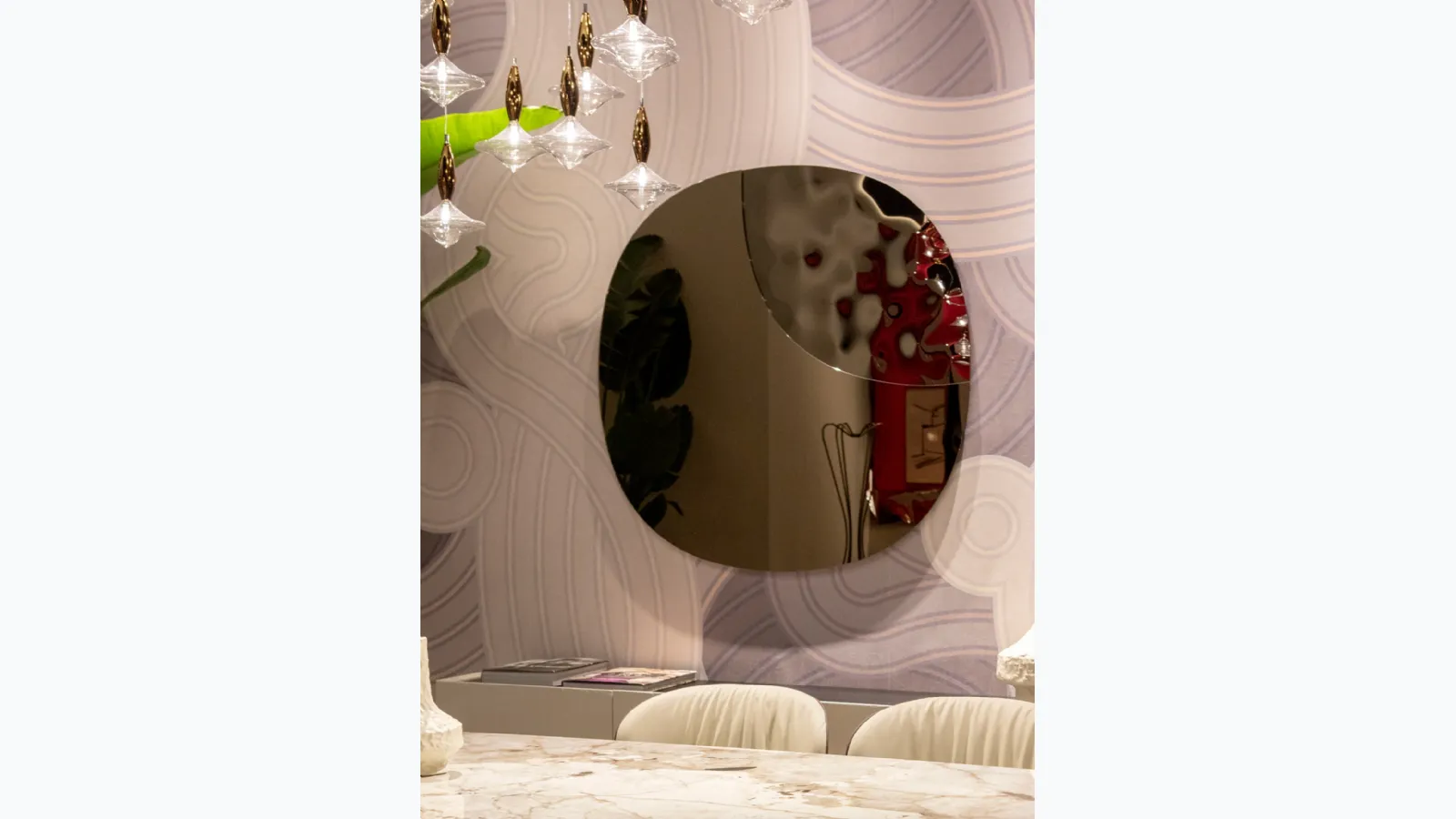 Sculptural mirror Diamond by Tonin Casa
