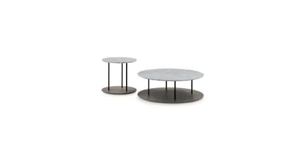 Staker marble coffee table by Ditre Italia.
