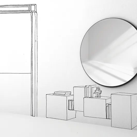 Sunset Mirror by Minotti Italia