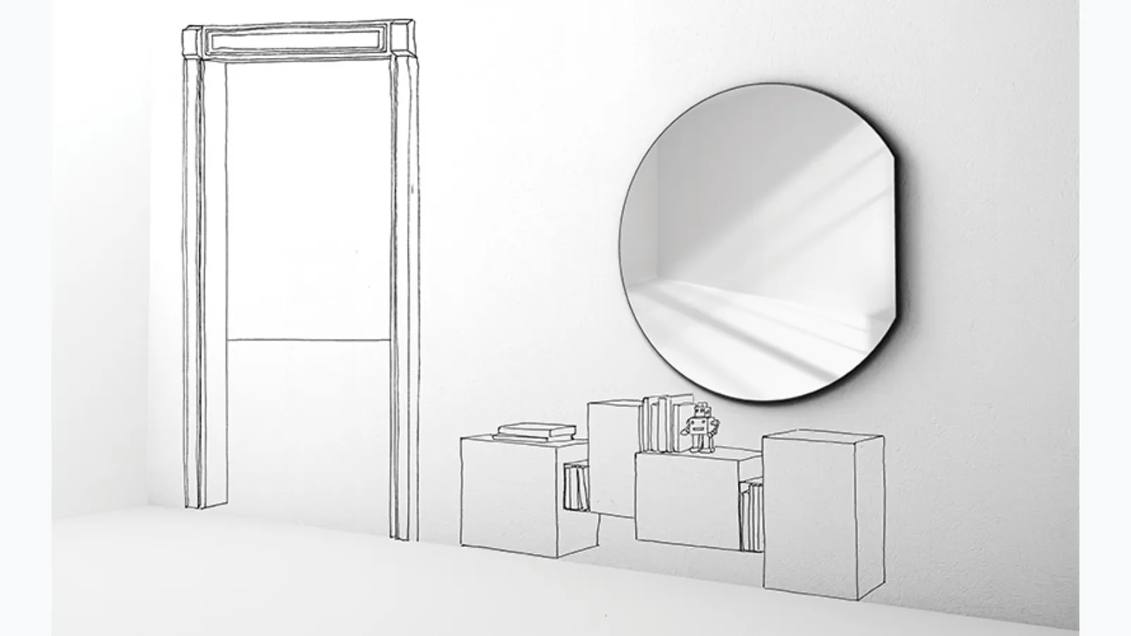Sunset Mirror by Minotti Italia