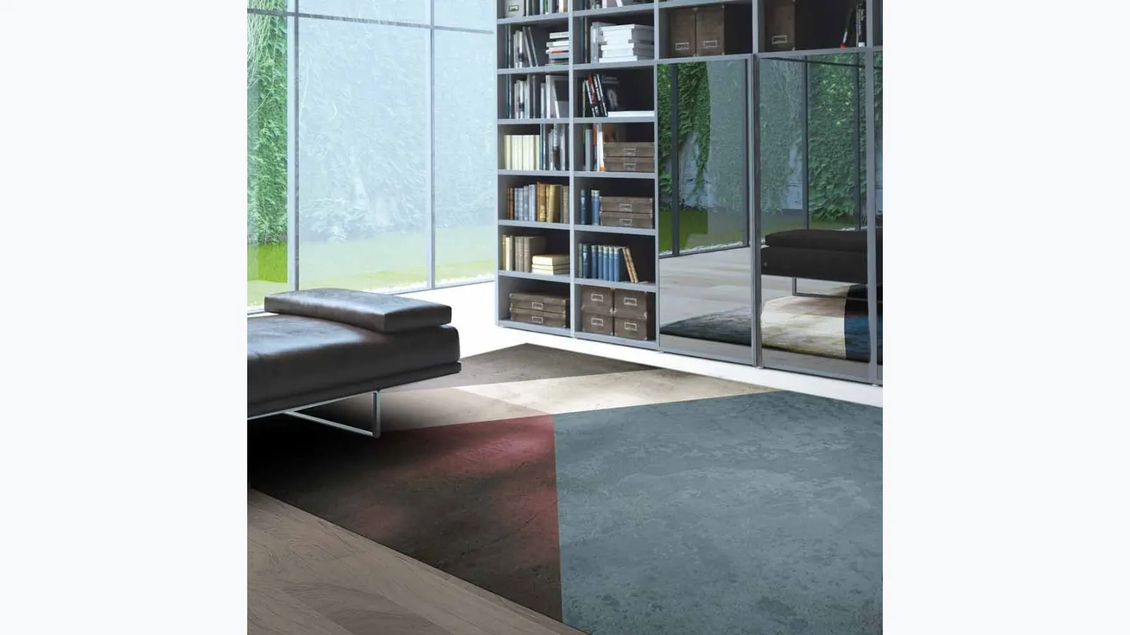 Digital rug Kubic by Adriani and Rossi