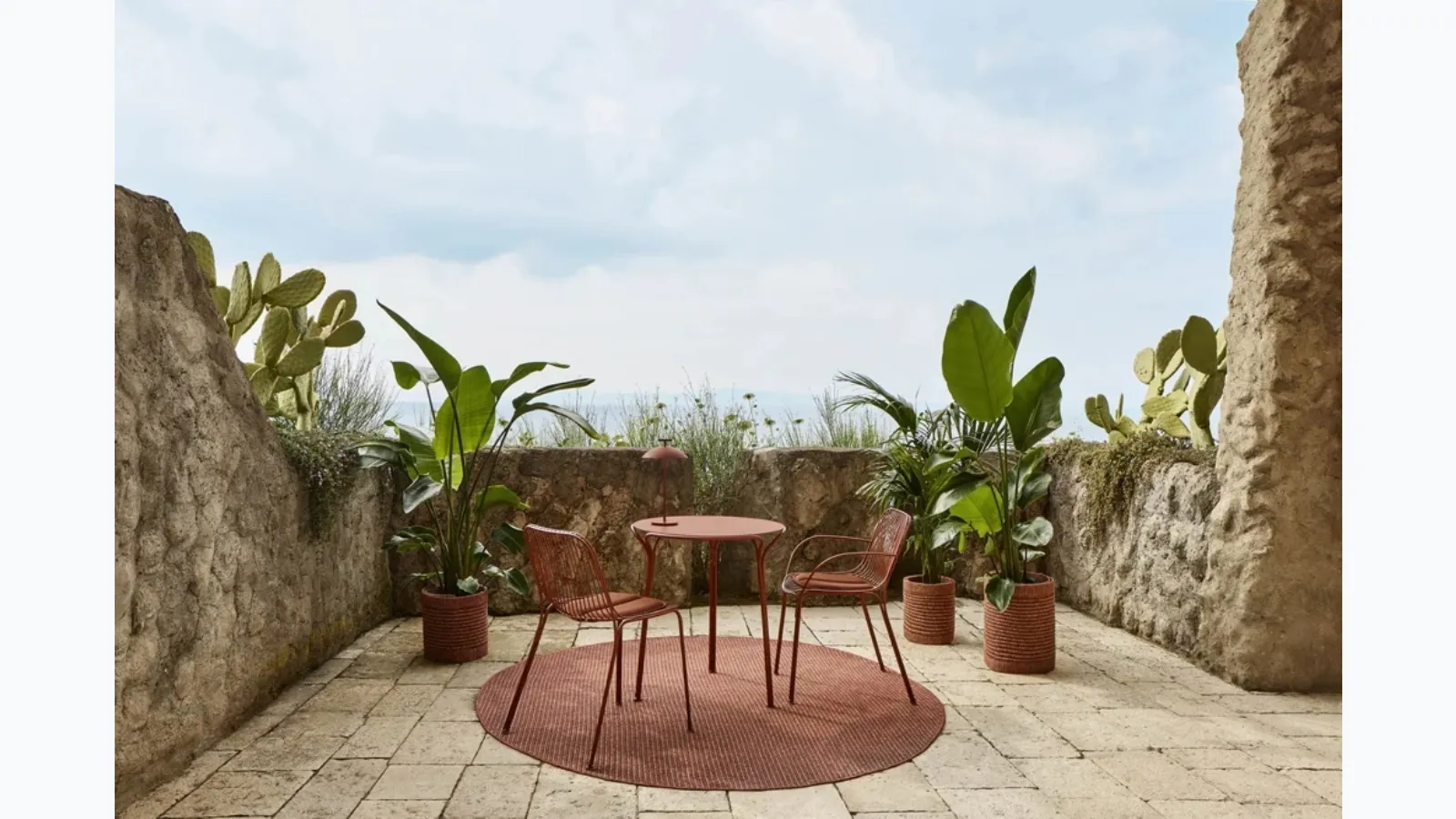 Outdoor carpet Kleo by Kartell