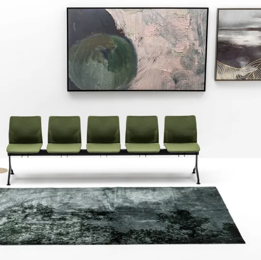 Green Theater Carpet by Adriani and Rossi