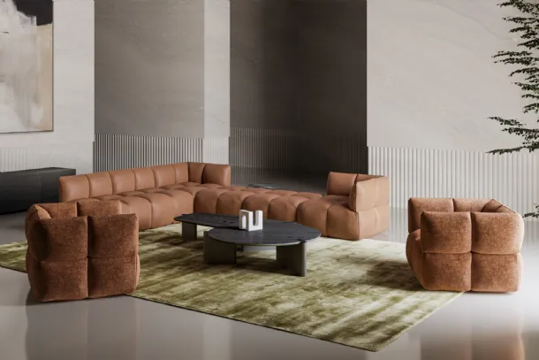 Flatiron wooden coffee table by Bonaldo