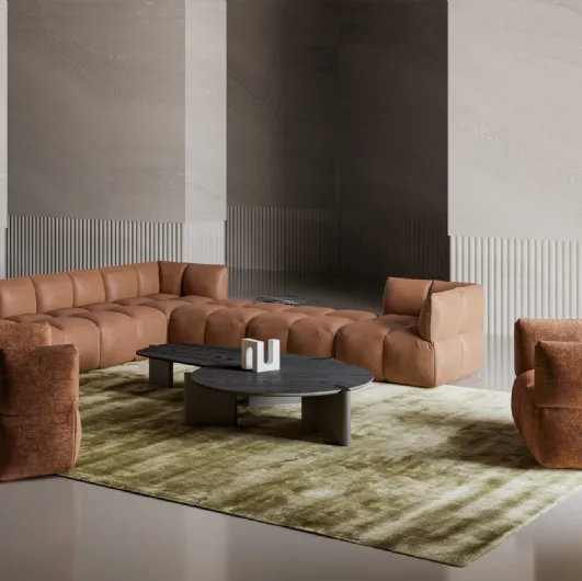 Flatiron wooden coffee table by Bonaldo.