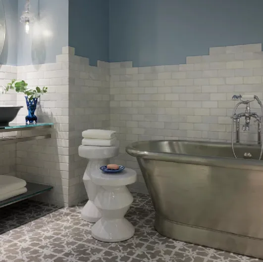 Concrete coffee table Inout 48 and 49 by Gervasoni