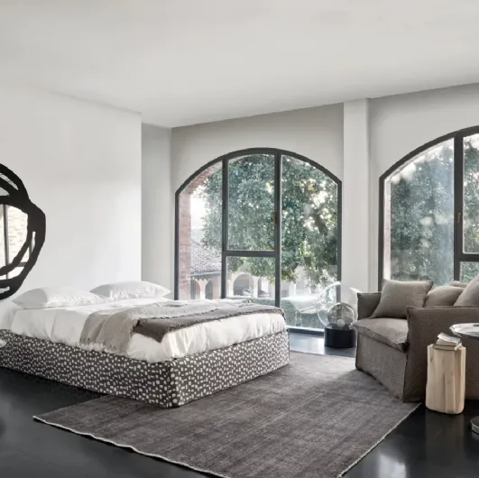 Next coffee table in aluminum by Gervasoni.