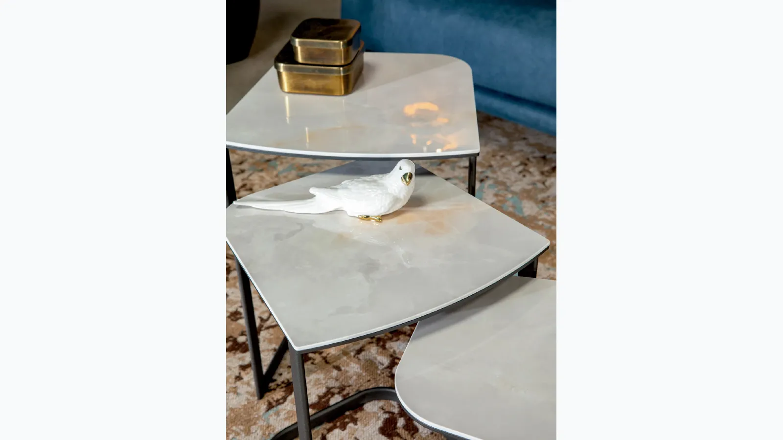 Nesting table Rim by Tonin Casa