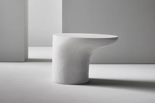 Sloan side table in polyurethane by Bonaldo