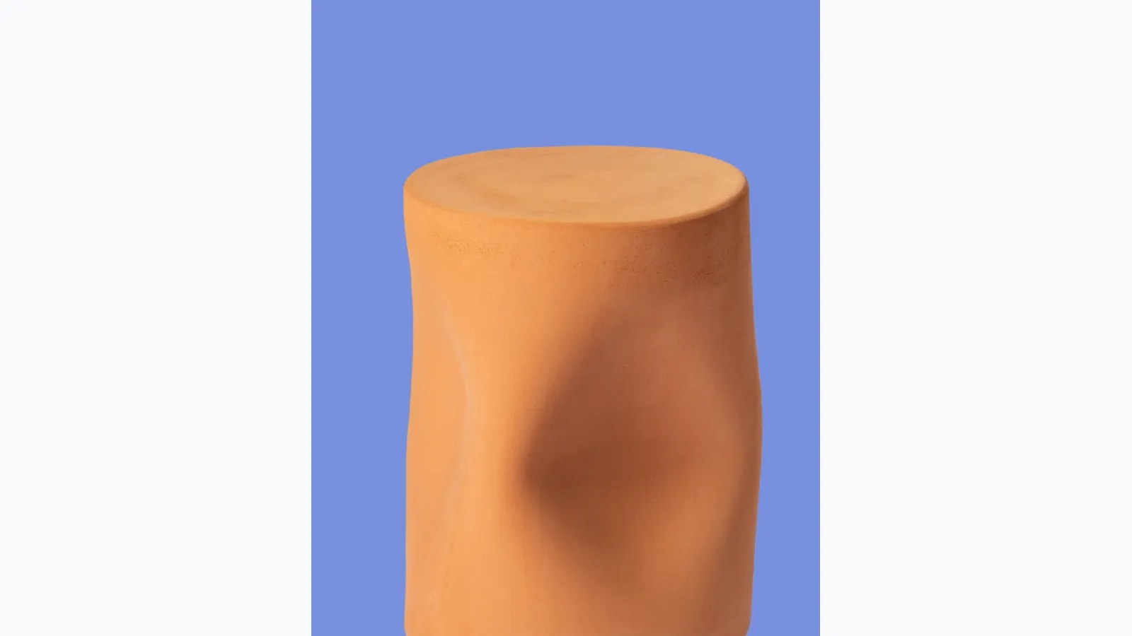 Terracotta coffee table Toblo by Miniforms.