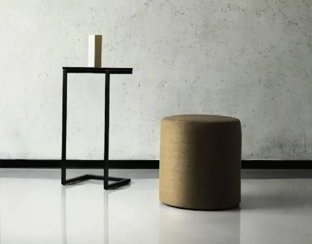 Tower coffee table with marble top by Bontempi