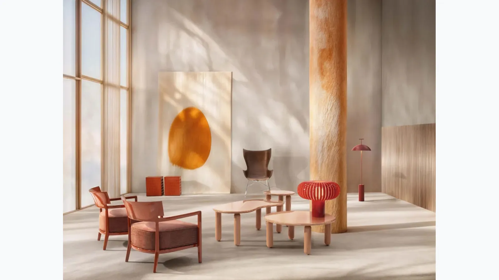 Undique Mas coffee table by Kartell
