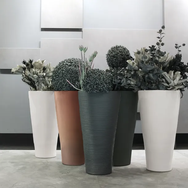 Adriani and Rossi's Metallic Cone Vase.