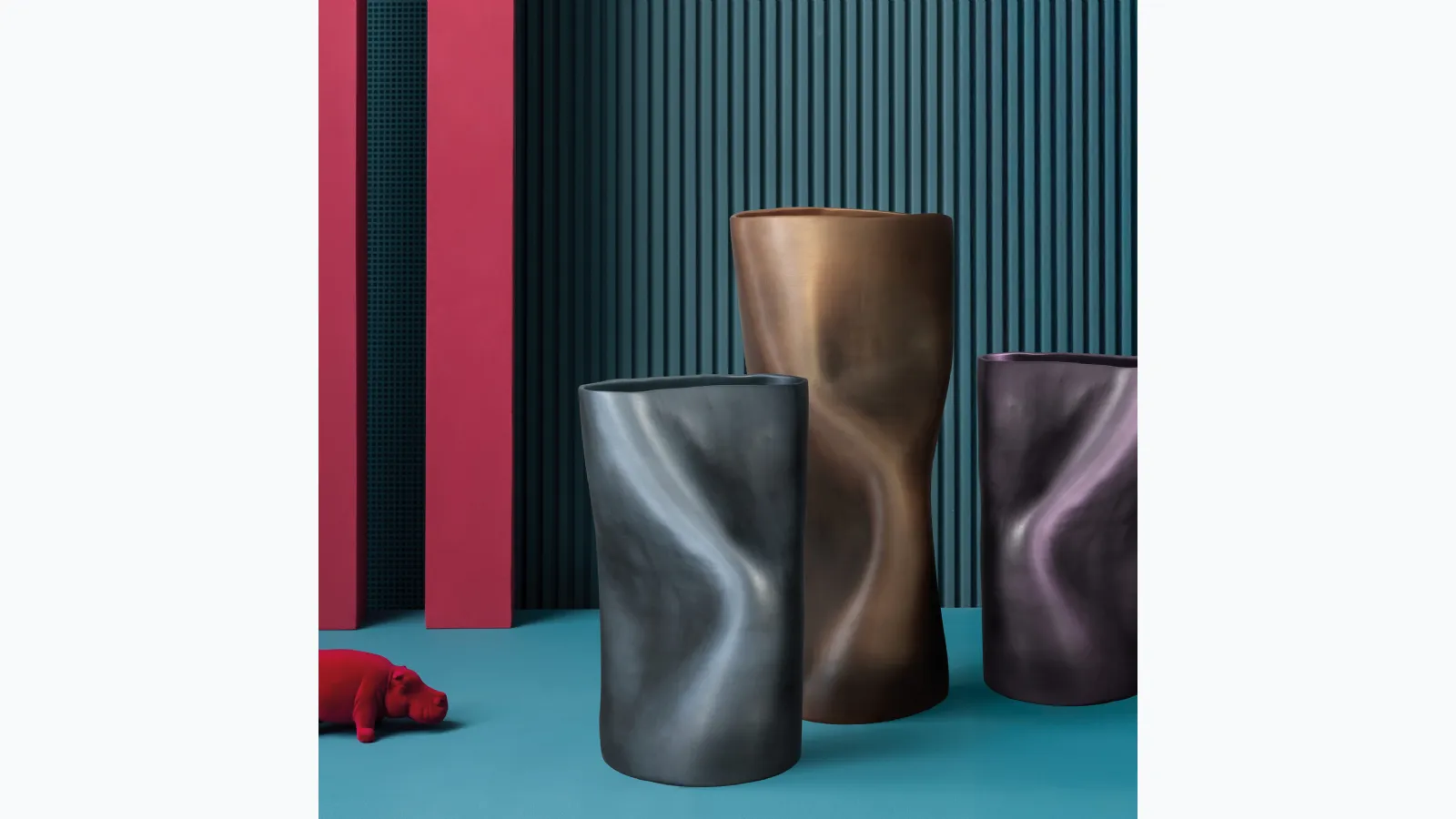 Eroded vase by Adriani and Rossi