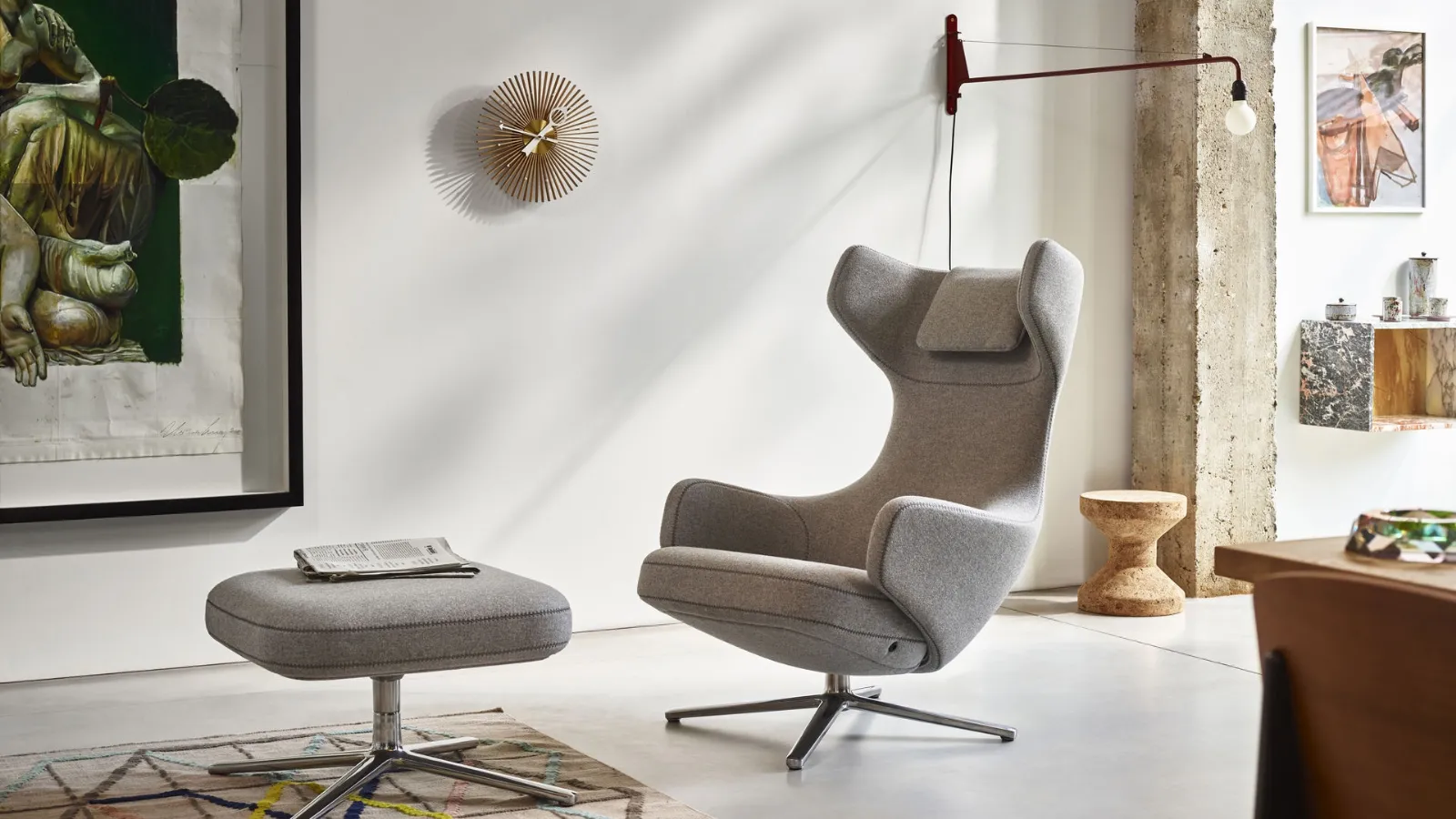 Wall Clocks Popsicle by Vitra.