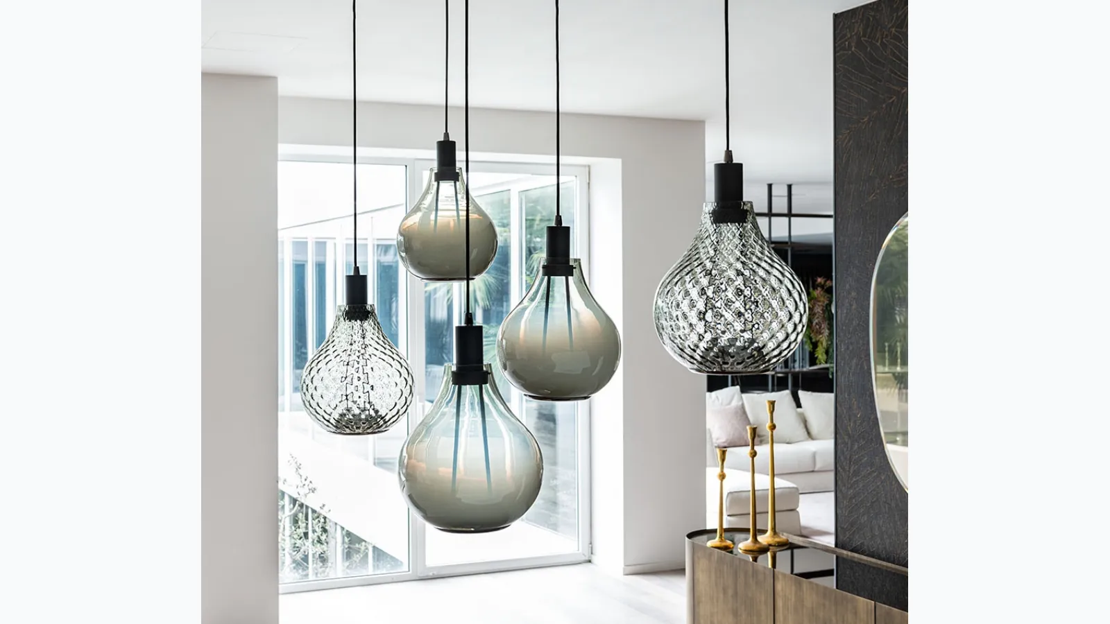 Aladdin pendant lamp by Cattelan Italia.
