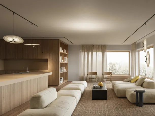 Alibel suspension lamp by Luceplan