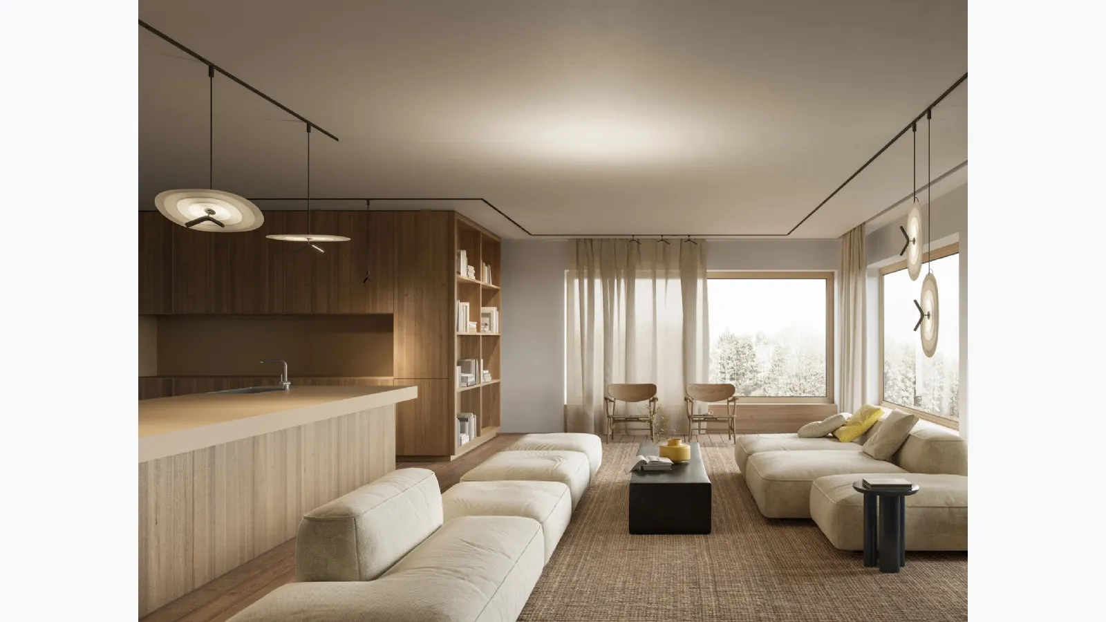 Alibel suspension lamp by Luceplan