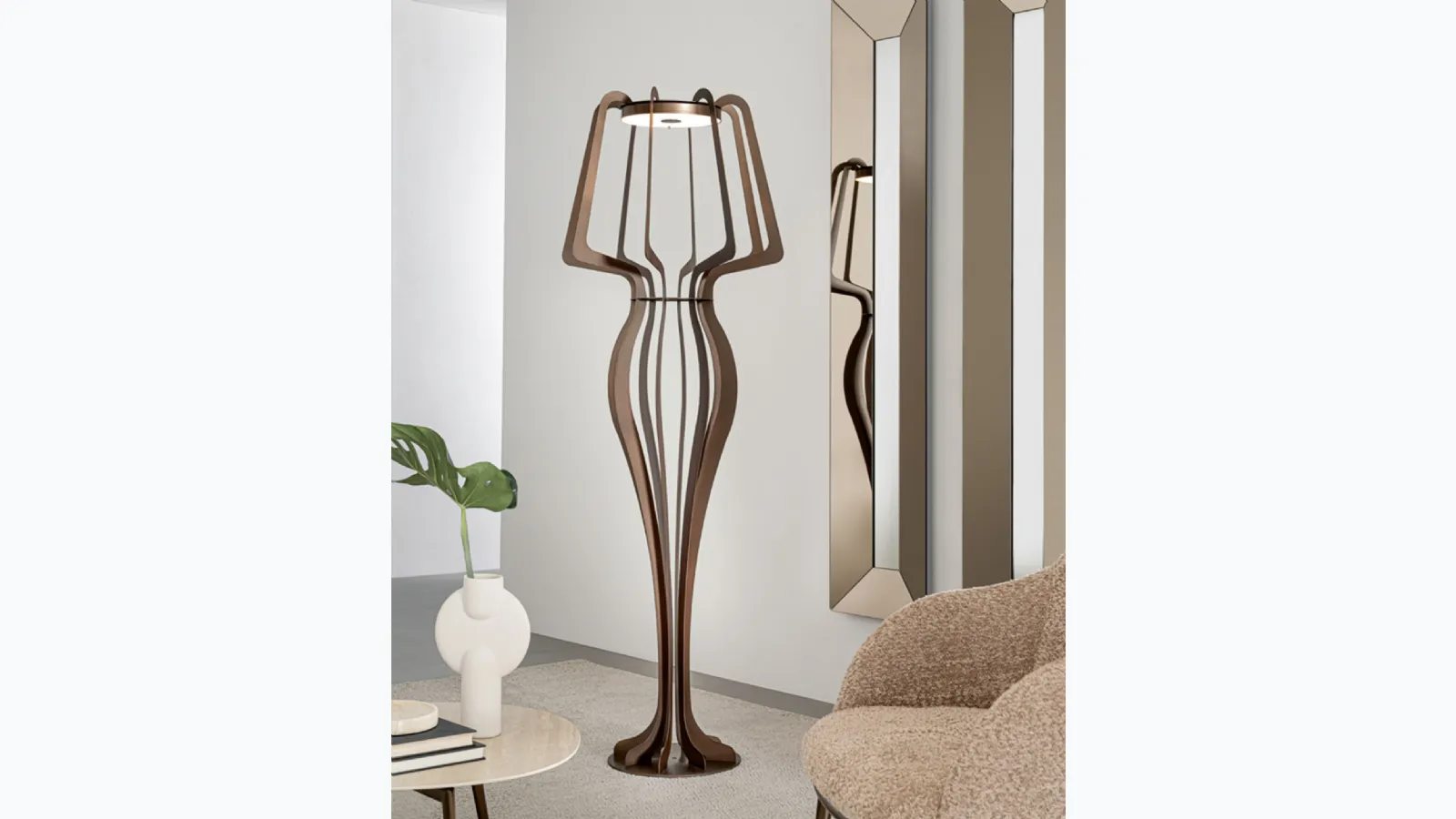 Allegra PT floor lamp by Riflessi.