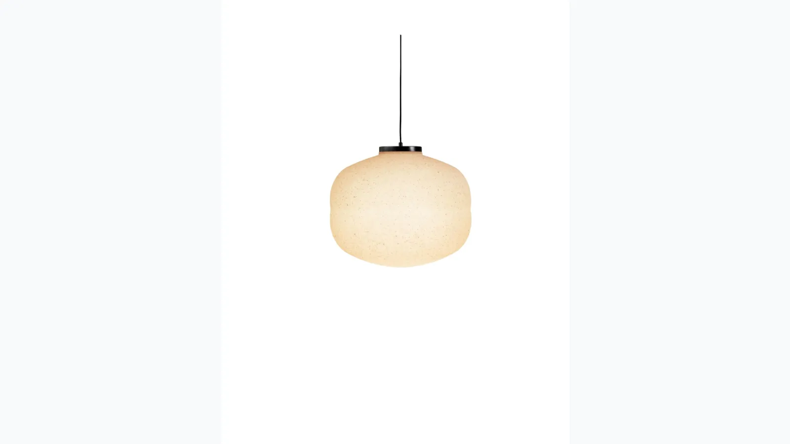 Baso pendant lamp in recycled polyethylene by Miniforms
