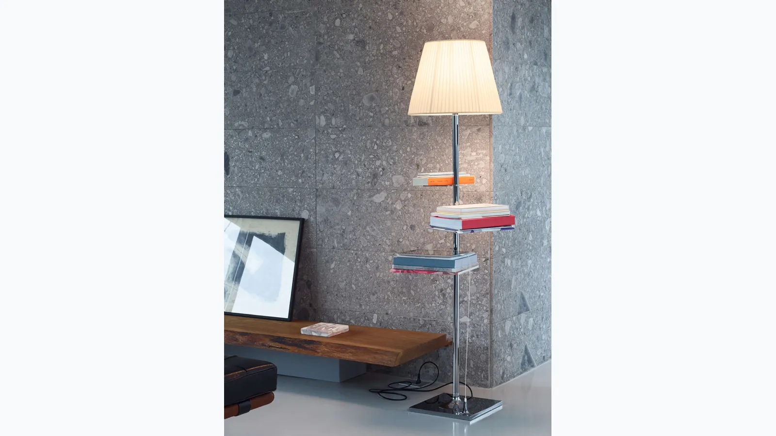 Bookshelf lamp Bibliotheque Nationale by Flos