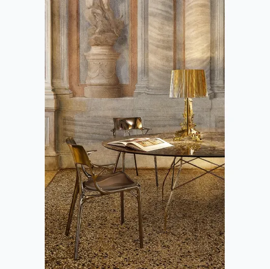 Table lamp Bourgie Metal Gold by Kartell