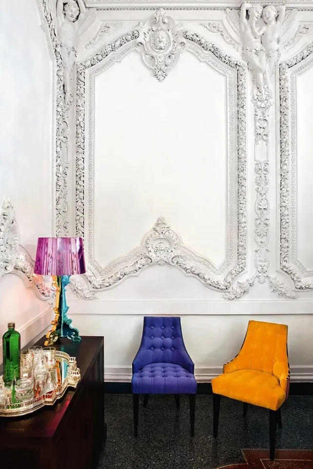 Bourgie Metal table lamp by Kartell