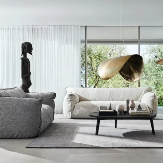Brass pendant lamp by Gervasoni