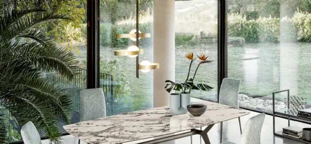 Bubble S pendant lamp by Riflessi