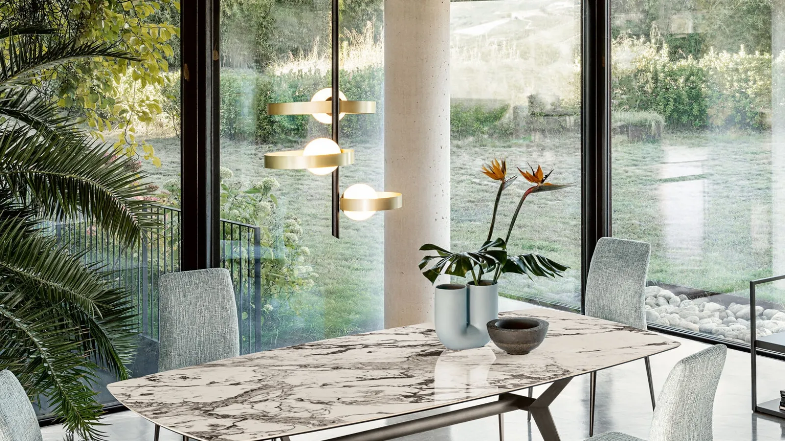 Bubble S pendant lamp by Riflessi