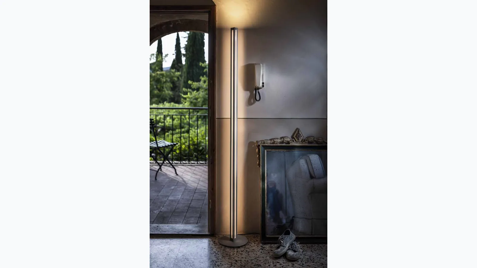 Chiaroscuro floor lamp by Foscarini.