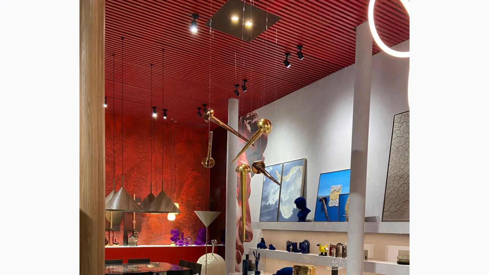 Adriani and Rossi's suspension lamp 