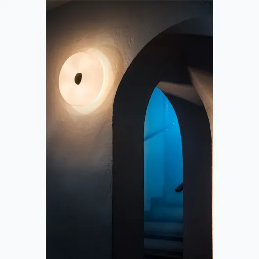 Wall-mounted lamp in blown glass Circus by Foscarini