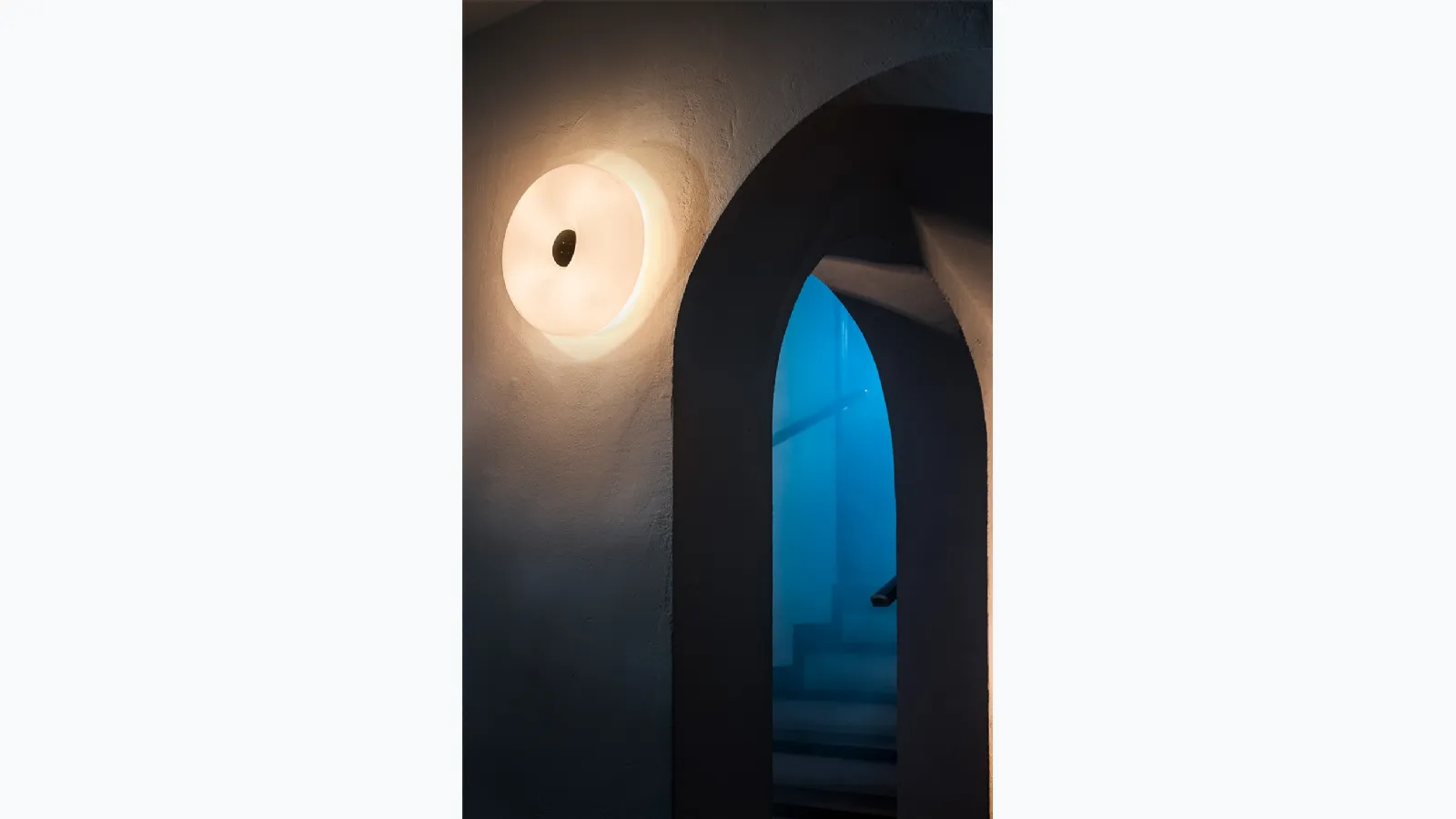 Wall-mounted lamp in blown glass Circus by Foscarini