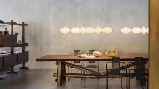 Costantina Opal Pendant Lamp by Mogg
