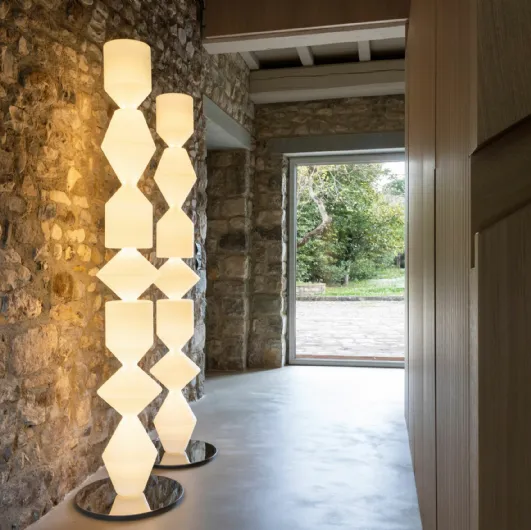 Costantina Opal floor lamp by Mogg