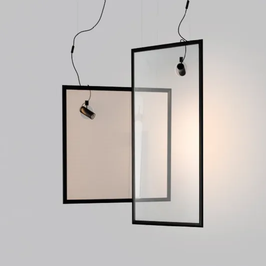 Artemide's Discovery Spot suspension lamp.