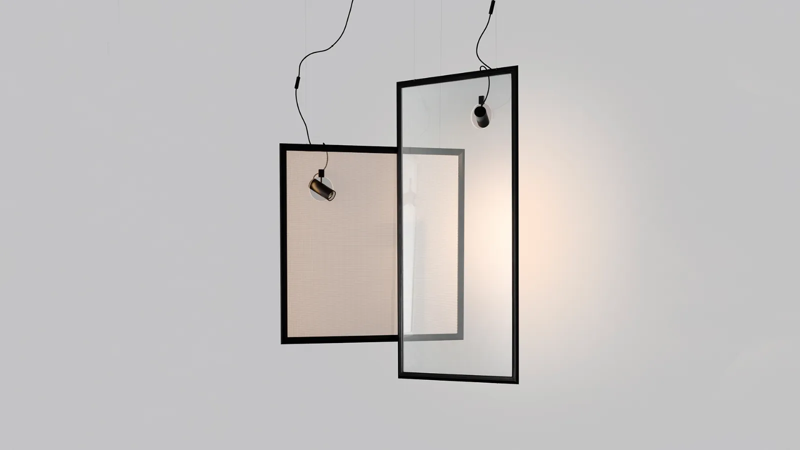 Artemide's Discovery Spot suspension lamp.