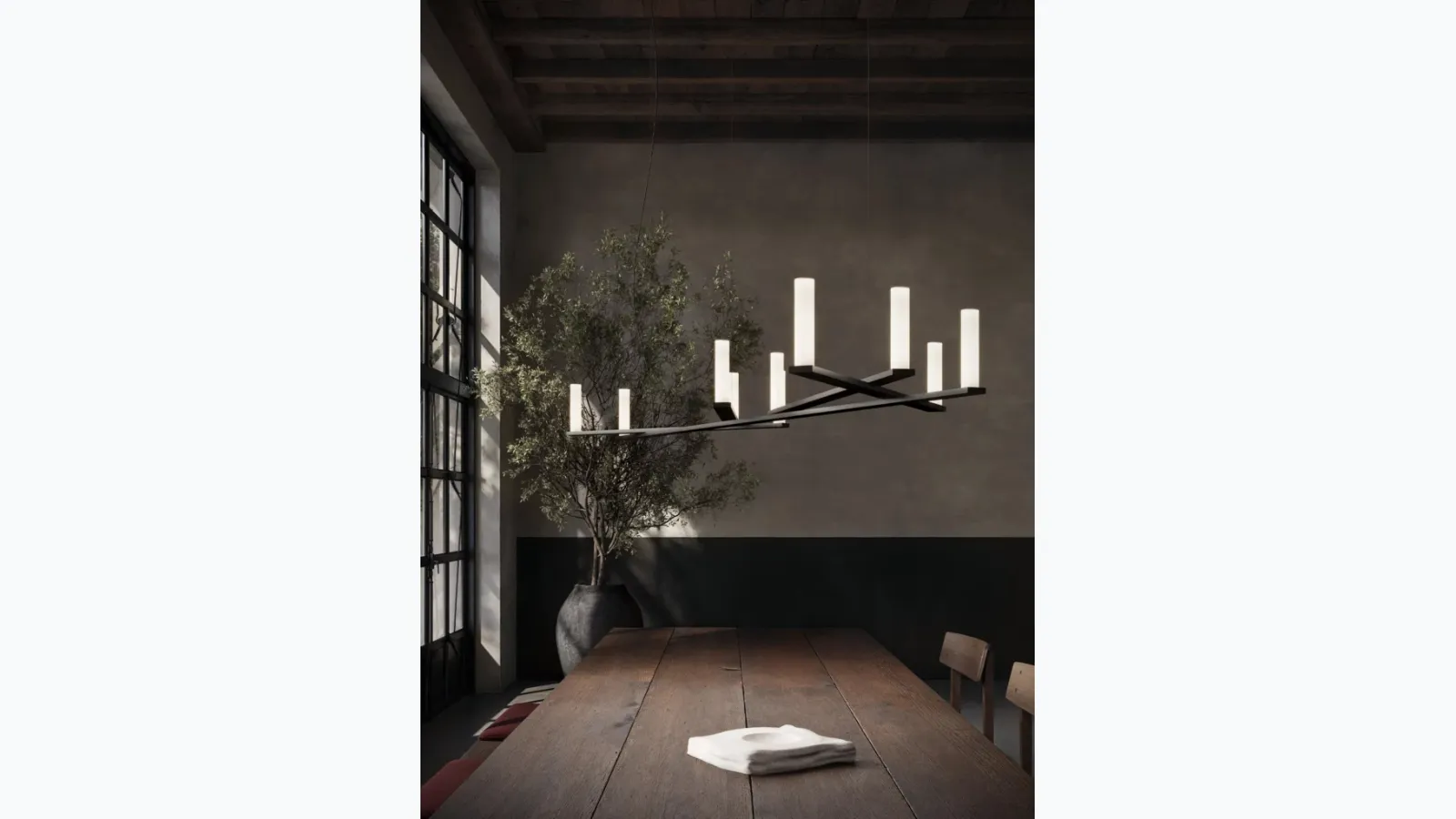 Dix Bougies pendant lamp by Luceplan