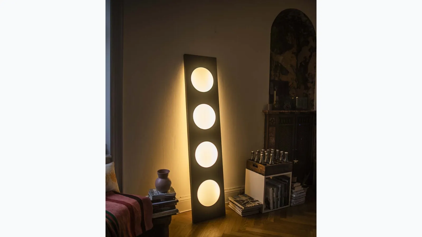 Dolmen floor lamp by Foscarini