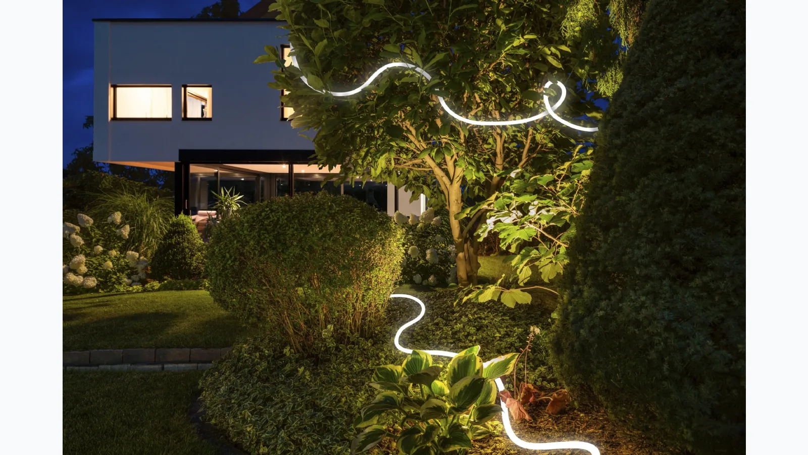 Flash outdoor lamp in silicone material by Adriani and Rossi